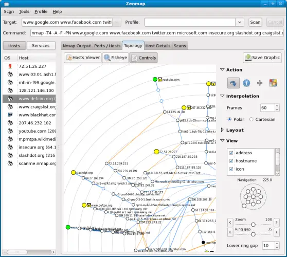 Network topology using NMap Network topology using NMap