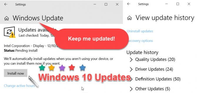 Windows 10 updates 2019 Windows 10 updates 2019