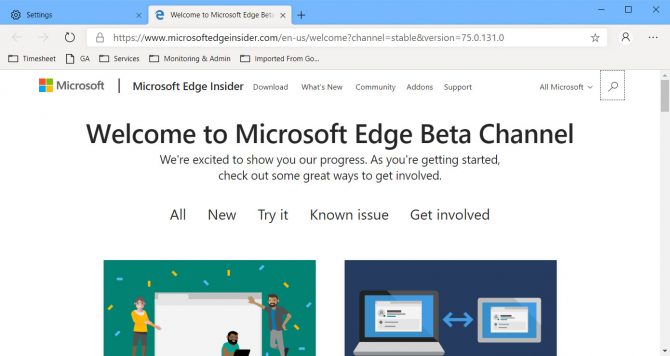 Microsoft Edge Chromium Microsoft Edge Chromium