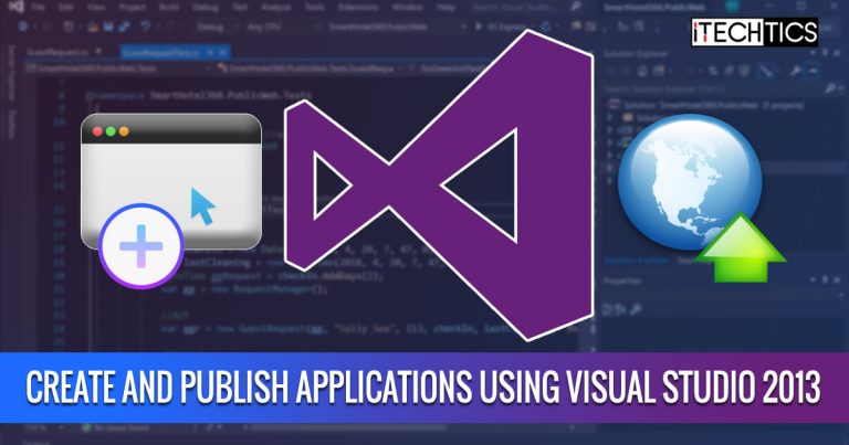 Create And Publish Applications Using Visual Studio 2013