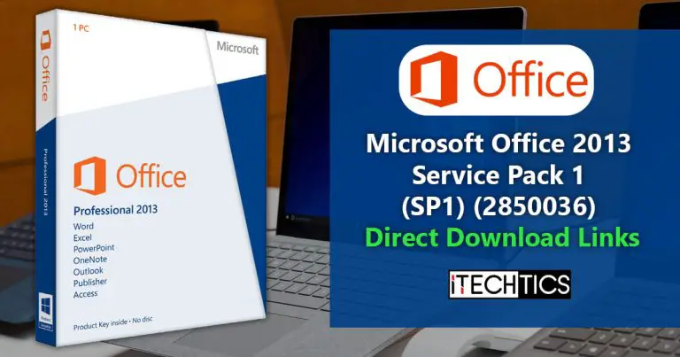 Microsoft Office 2013 Service Pack 1 (SP1) (2850036) Direct