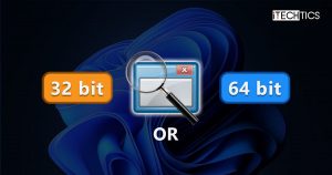 Check if program is 32 or 64 bit