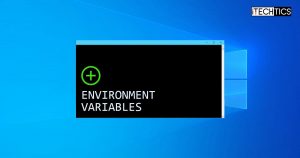 Environmental Variables Windows
