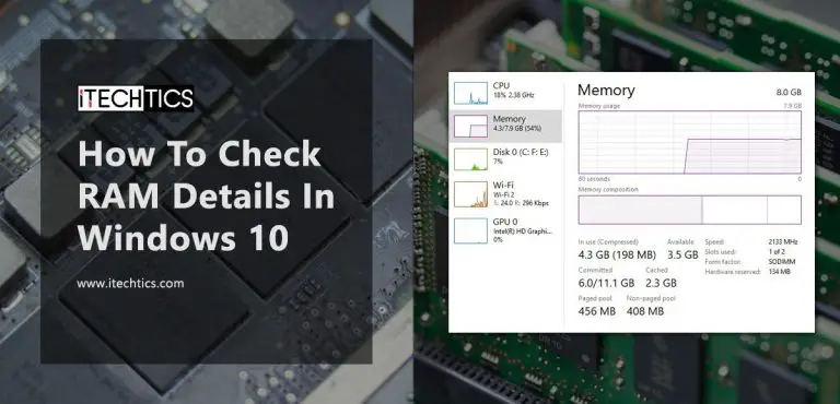 How To Check RAM Details In Windows 10