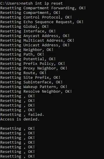 How To Reset TCP/IP Stack In Windows 10