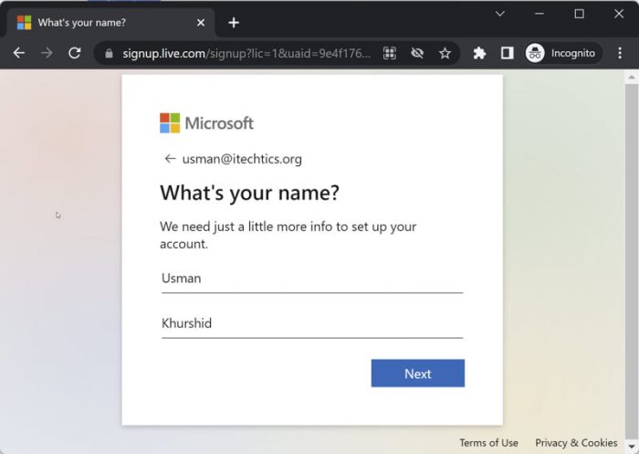 CAN MICROSOFT ACCOUNT BE GMAIL intelligence overview