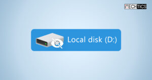 Local Disk D Missing Fix