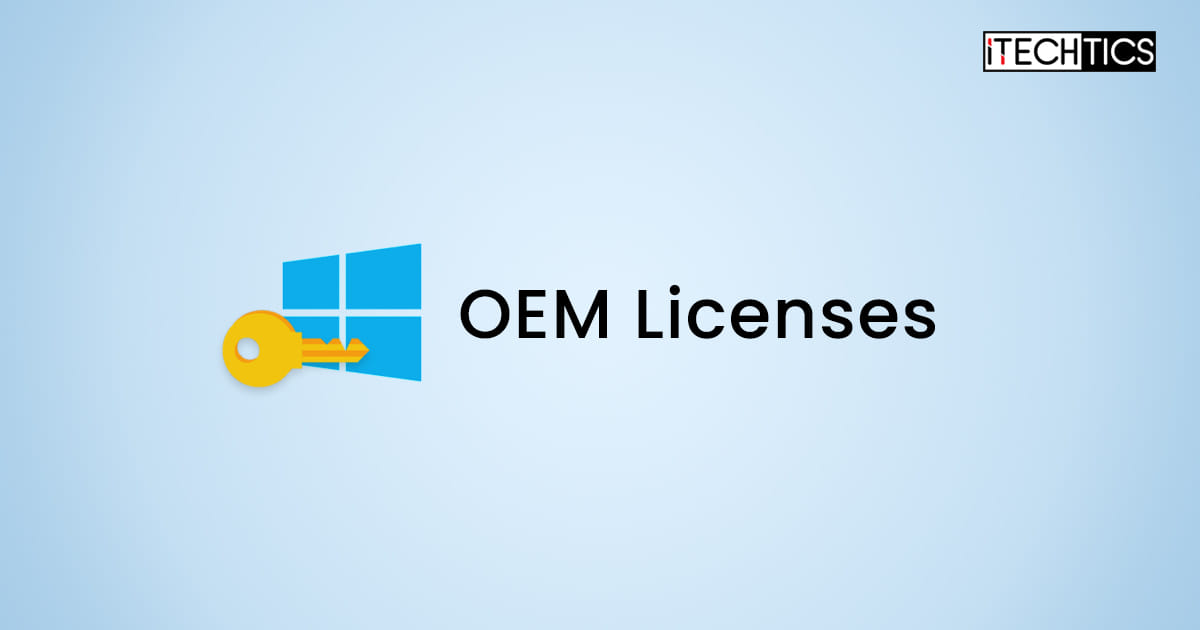 Difference Between Windows OEM SLP, NSLP, COA, And DM License Product Keys