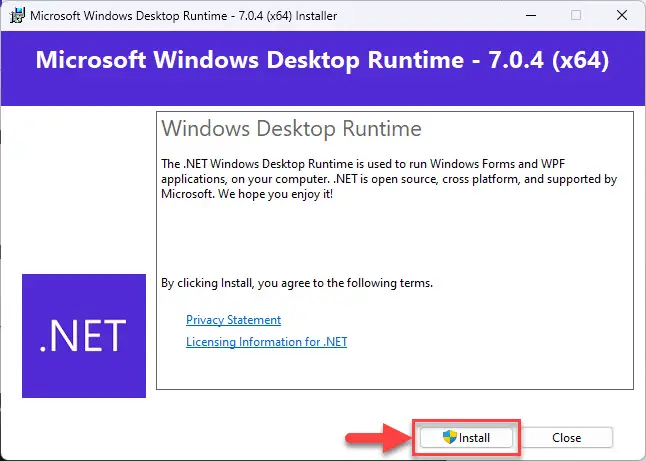 Download .NET 7.0.4 (Offline Installers)