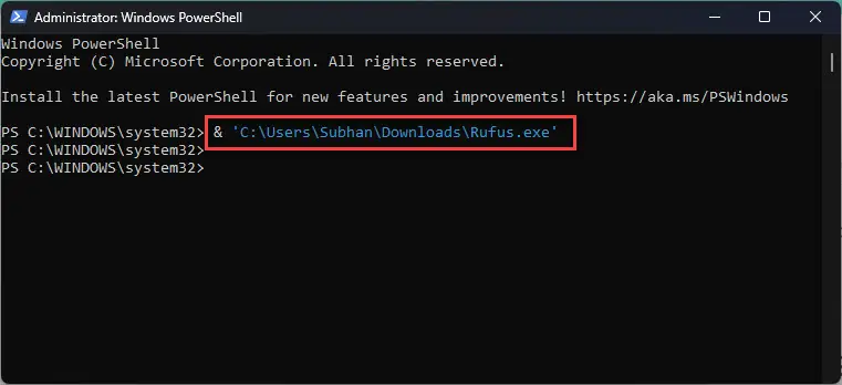 4 Ways To Run Executable (.EXE) Files Using PowerShell