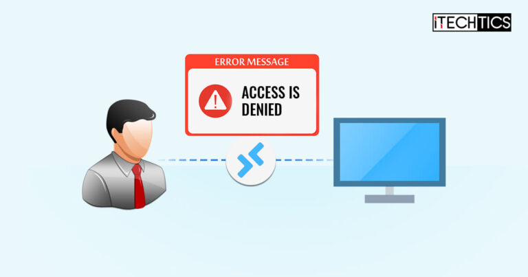 Remote Connection Access is Denied!