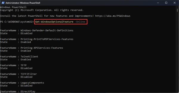 How To Fix Windows Optional Features Not Installing
