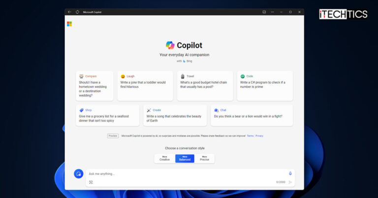 How To Install Microsoft Copilot Web App On Windows 11 10